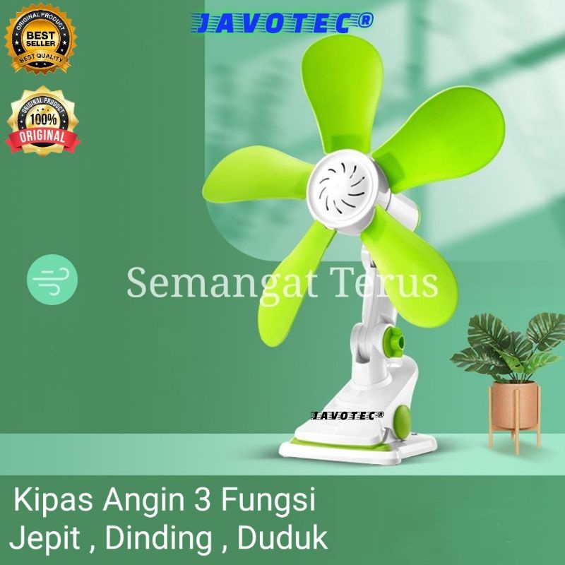 COD Mini fan jepit javotec 490(jepit~dinding~duduk) / Kipas Angin Jepit 24W / Kipas angin mini / Kip