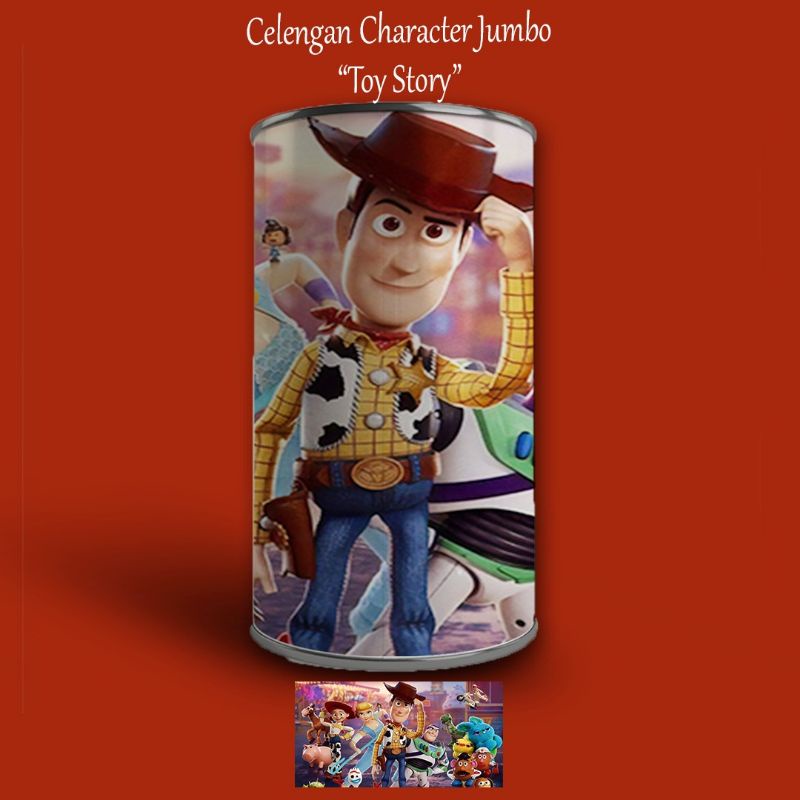 CELENGAN TARGET JUMBO GAMBAR LARGE KARAKTER (TOY STORY) CELENGAN 10X20D LARGE JUMBO VIRAL TIKTOK ANA