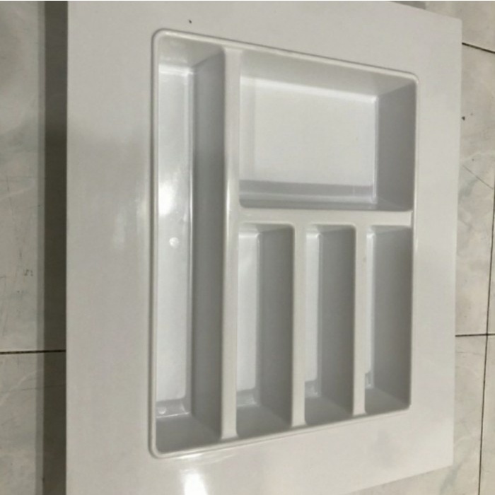 tempat sendok laci putih / sekat laci / sendok garpu kitchen set
