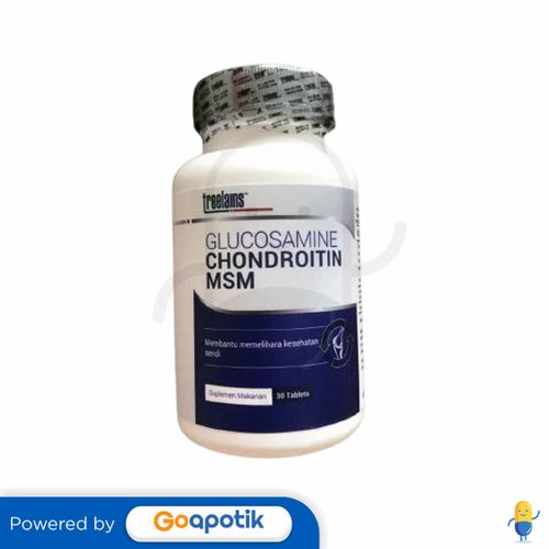 Treelains Glucosamine Chondroitin Msm Botol 30 Tablet