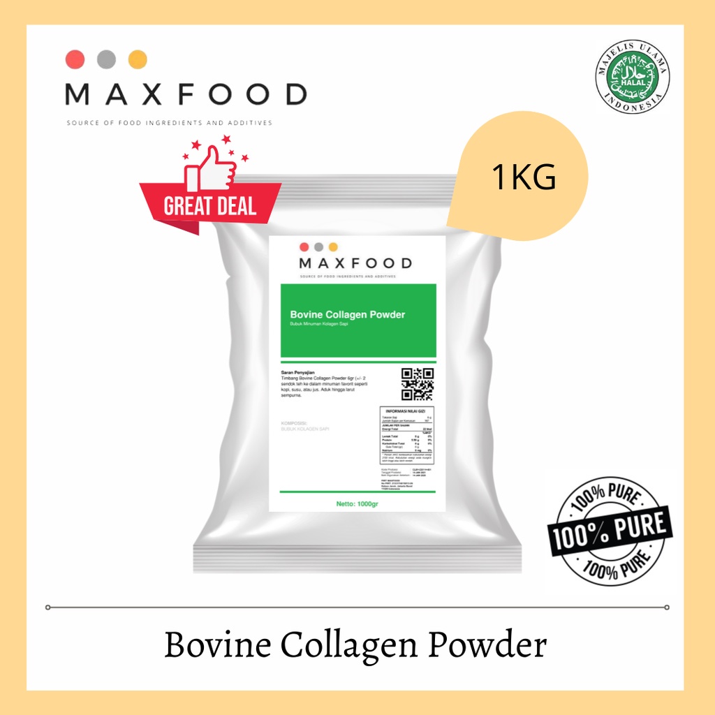 

MAXFOOD - Turkey Halavet Hydrolized Bovine Collagen For Drink 1 Kg