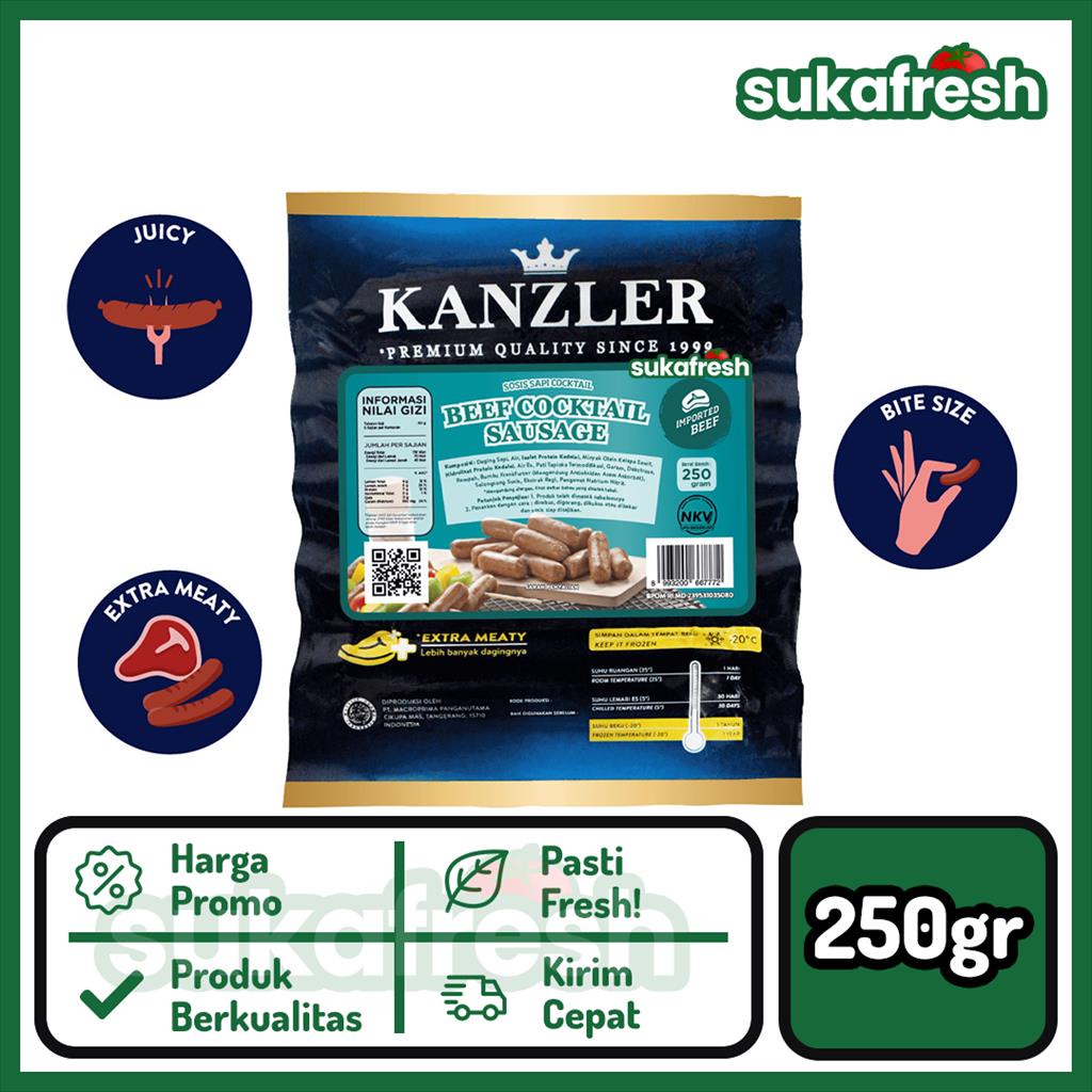 Kanzler Sosis Beef Cocktail 250gr