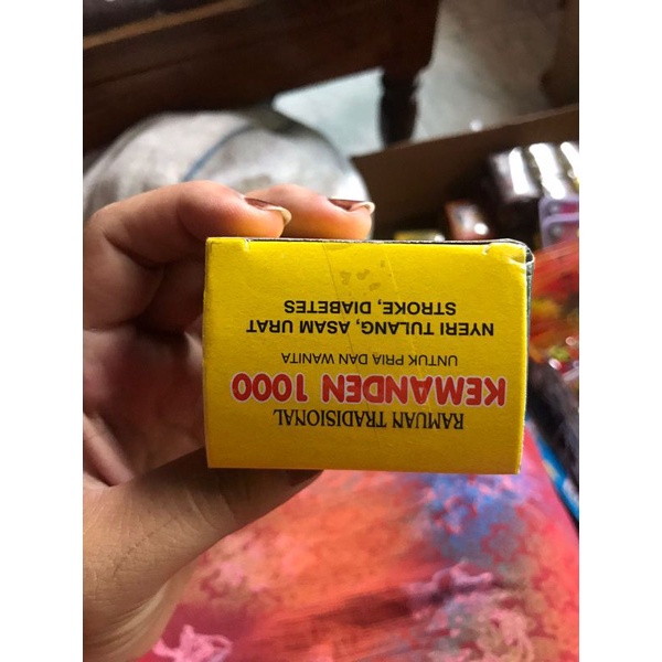 Ready 𝗞𝗲𝗺𝗮𝗻𝗱𝗲𝗻 𝘀𝗲𝘄𝘂 kemanden 1000 kemanden seribu herbal pegal linu original (Langsung Kirim)