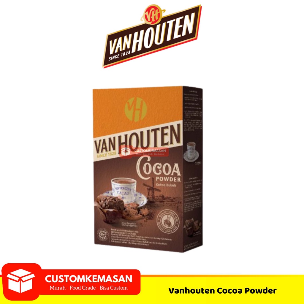 

VanHouten Cacao Powder 80 gram / Cokelat Bubuk / Cokelat Bubuk Powder / Powder Bubuk Cokelat / Bubuk Cokelat