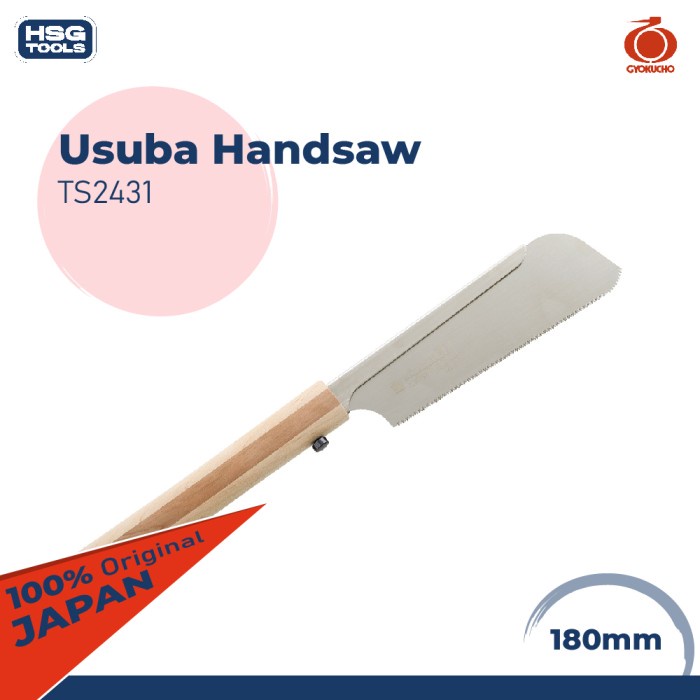 RAZORSAW TS243 GERGAJI KAYU JEPANG TRONC 180MM USUBA HANDSAW