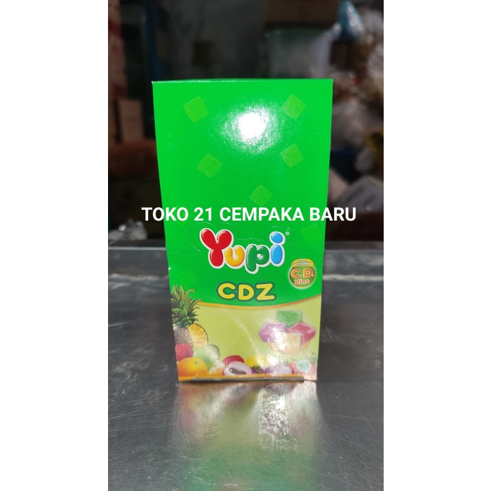 

Yupi Rasa CDZ 1 box isi 12 pcs | Permen Yupi Murah Promo Jelly