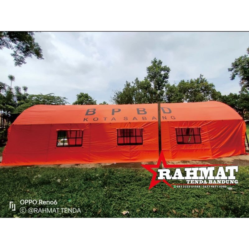 TENDA OVAL LORONG BPBD uk 6x12