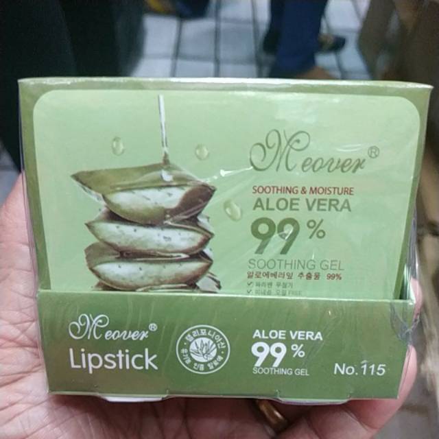 [12pc] LIP BALM ALOEVERA MEOVER