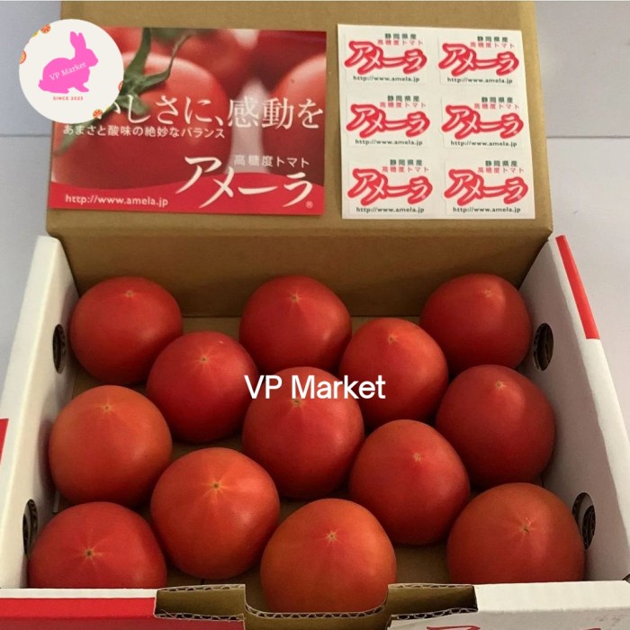 

Tomat Amela Tomato Japan | Buah Tomat Jepang Original | Box