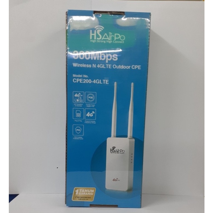 HSAIRPO CPE200-4G-LTE CPE AP 4G LTE OUTDOOR WIRELESS 2.4GHZ CPE 200