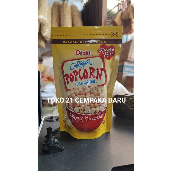 

Oishi POPCORN Jagung 100 gram / 100g Rasa - KARAMEL CARAMEL