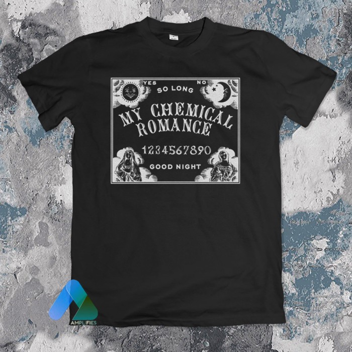 Kaos Band MY CHEMICAL ROMANCE MCR - OUIJA BOARD