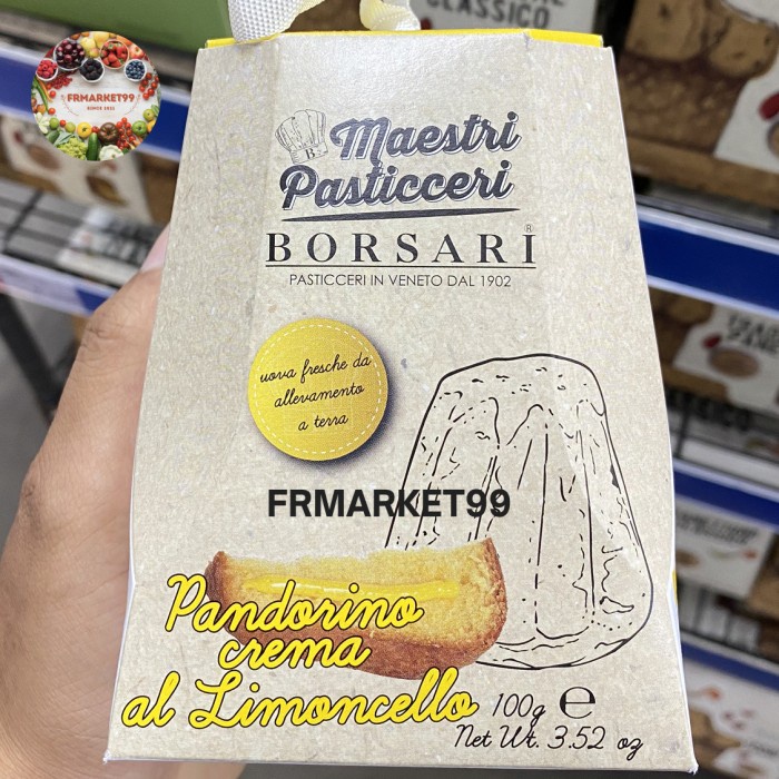 

Borsari Pandorino Lemon Mini / Cake Christmas / Kue Natal / 100 grm