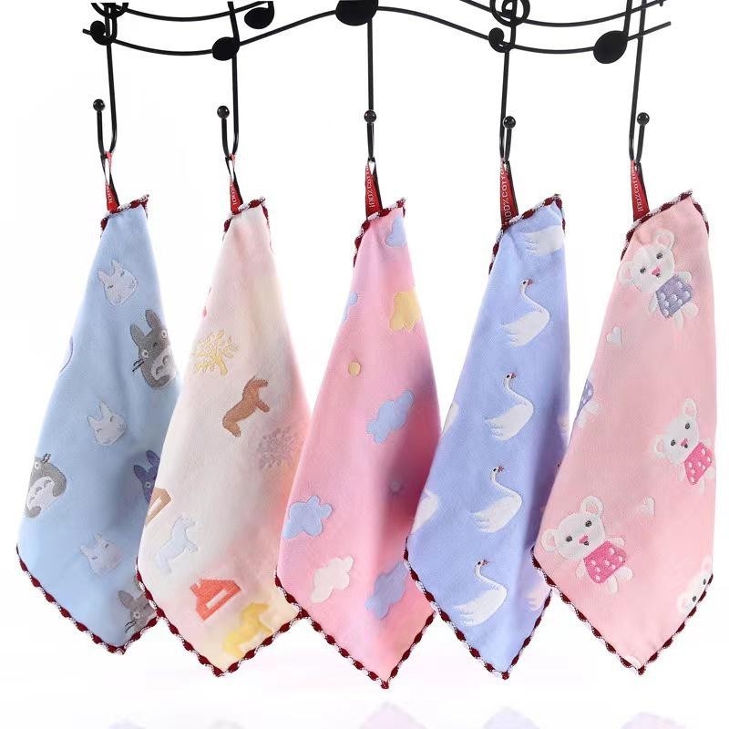 KATUN PREMIUM! PREMIUM COTTON Handuk Lap Bayi Dapur Kamar Mandi Gantung Motif Lucu 30X30CM