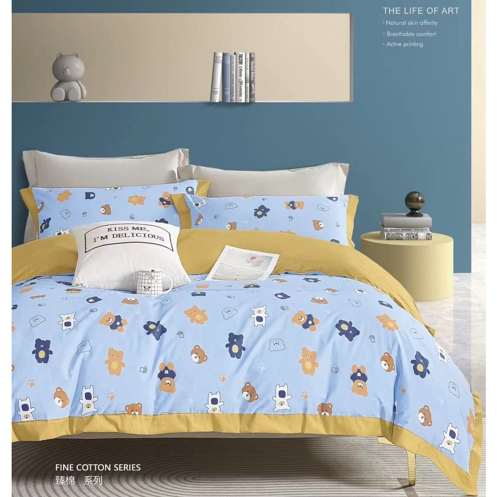 Idola Style Sprei Katun Jepang Premium HARBY KJ-23497