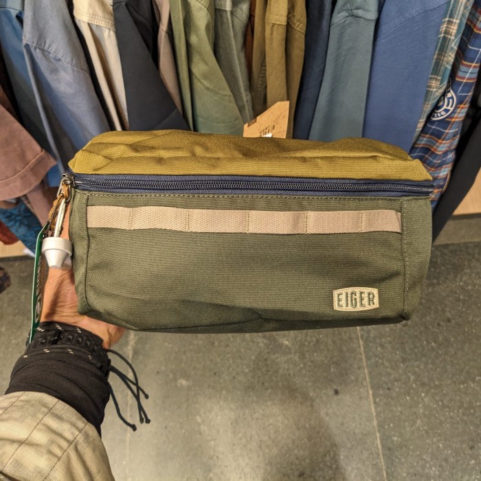 EIGER TAS PINGGANG PRIA DERAIL WAIST BAG 2L - OLIVE