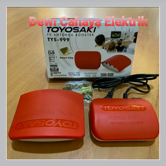 Booster Penguat Signal TV 46 db Toyosaki - Booster Atas Bawah TYS 999