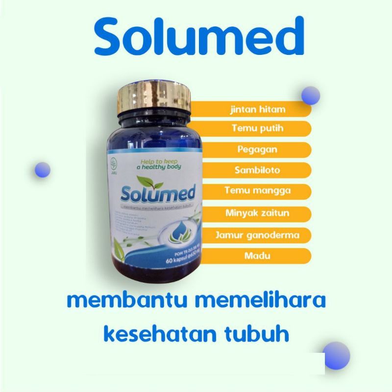 Solumed Herbal Obat Herbal Ampuh Atasi Kolesterol Asam Urat - Alternatif Afiafit Al Manar
