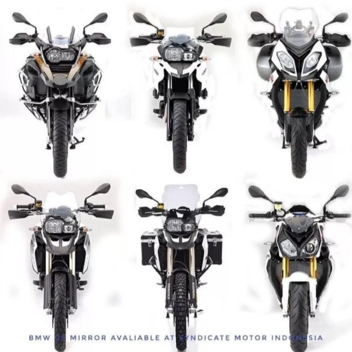 Spion Motor Model BMW GS Universal Tangkai PendekHonda,,Suzuki