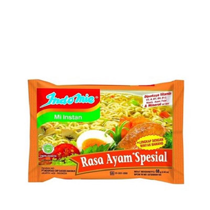 

Indomie Mi Instan Kuah Ayam Spesial 68 gr x 3