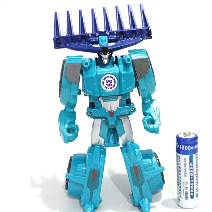 Figure Transformers Robots in Disguise One Step Changer Thunderhoof 2nd Miniatur Pajangan Mainan Ana