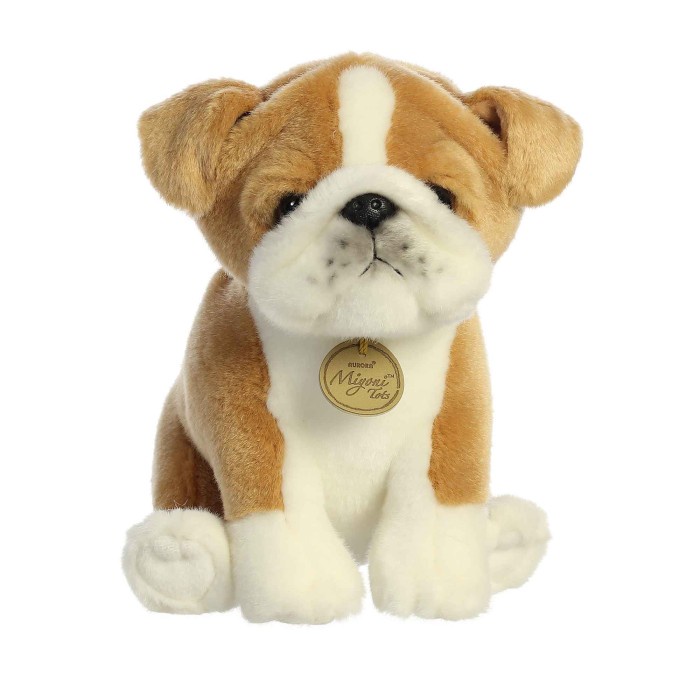 LUCU Boneka Hewan Anjing Bulldog Lucu (Cute Bulldog stuffed Animal)
