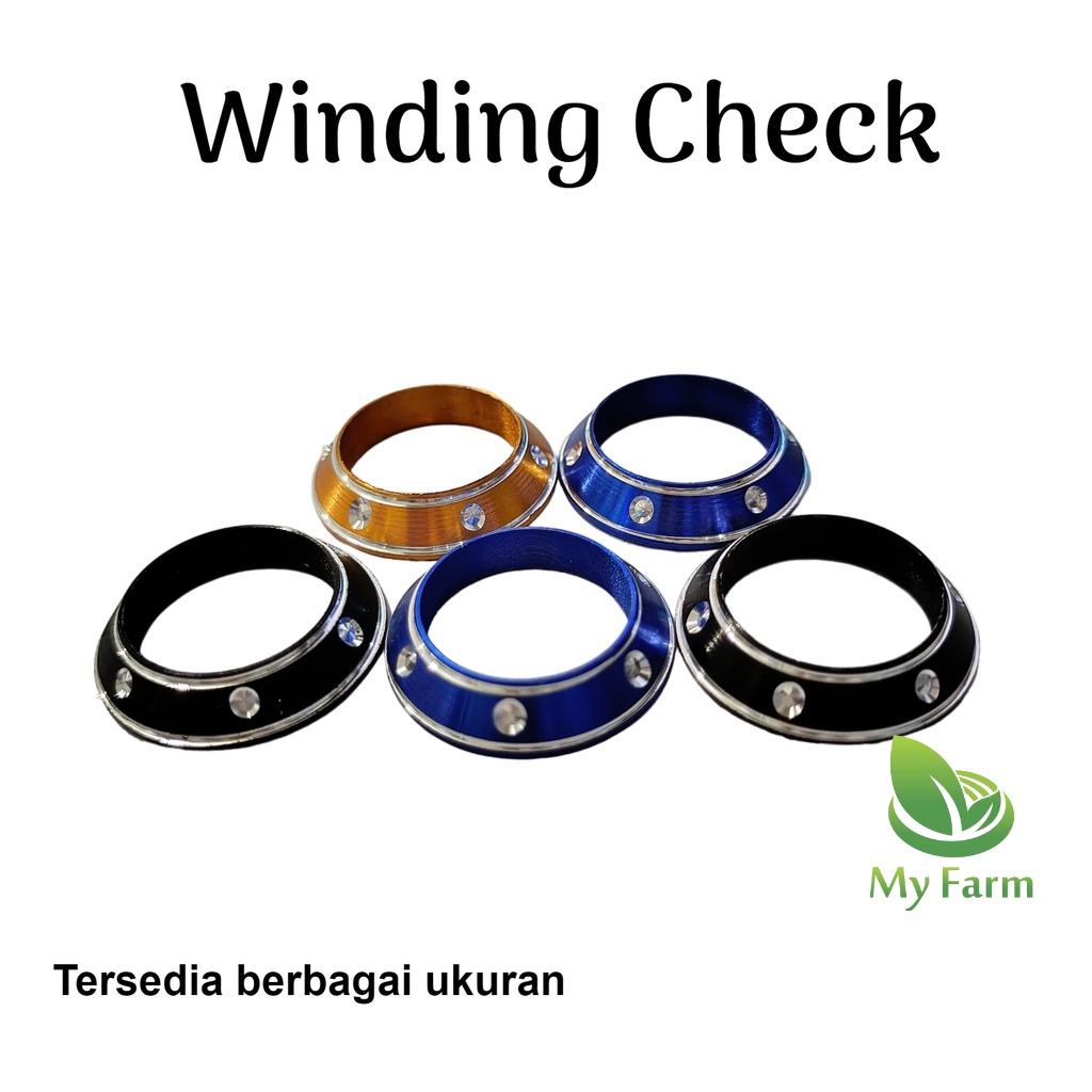 Ring Wc / Winding Check Wish Diamon Limited No 12 13 14 15 16 Aksesoris Joran Pancing Custom Premium