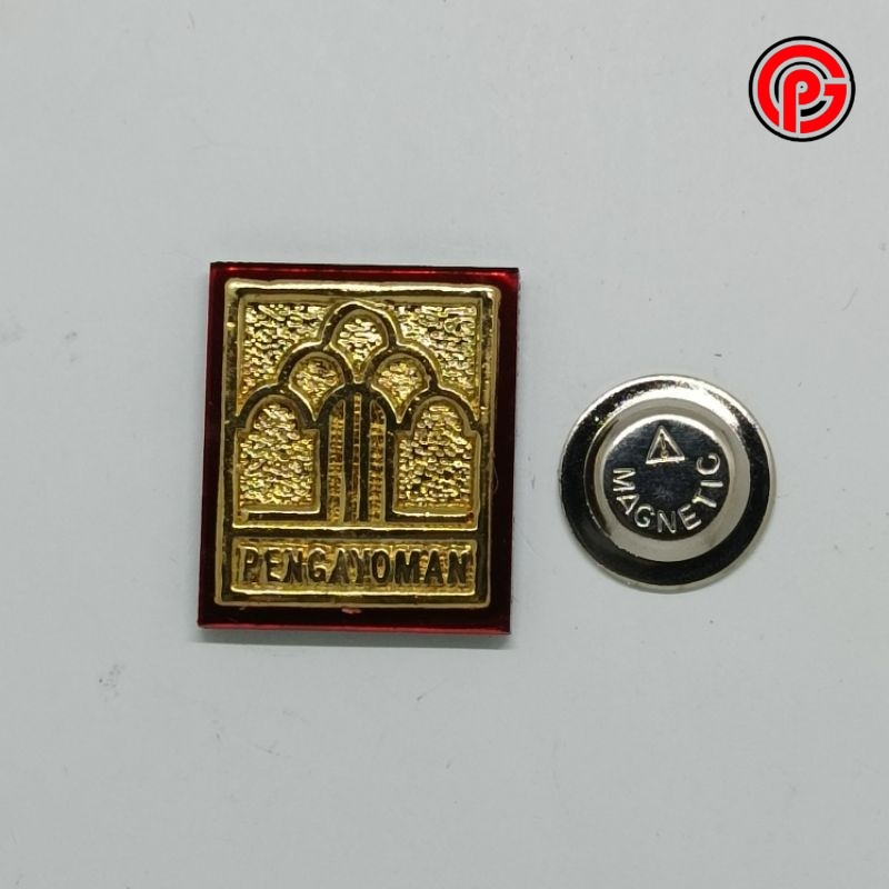 Best Seller Pin Pengayoman / Kemenkumham / Kementerian Hukum dan Ham / Atribut Lapas / Atribut Kumha