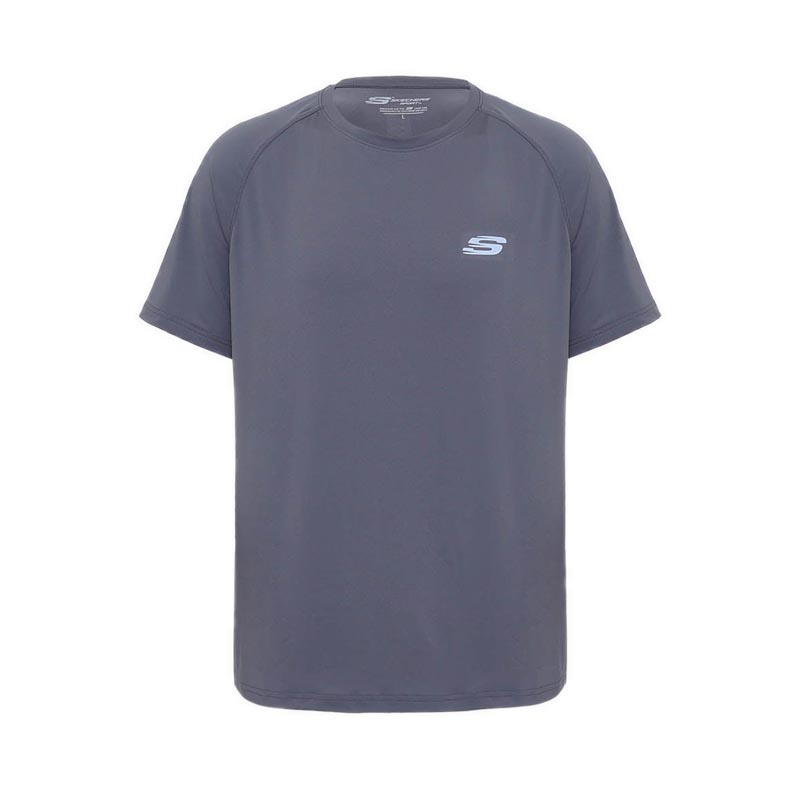 SKECHERS MEN SPORT T-SHIRT - GREY