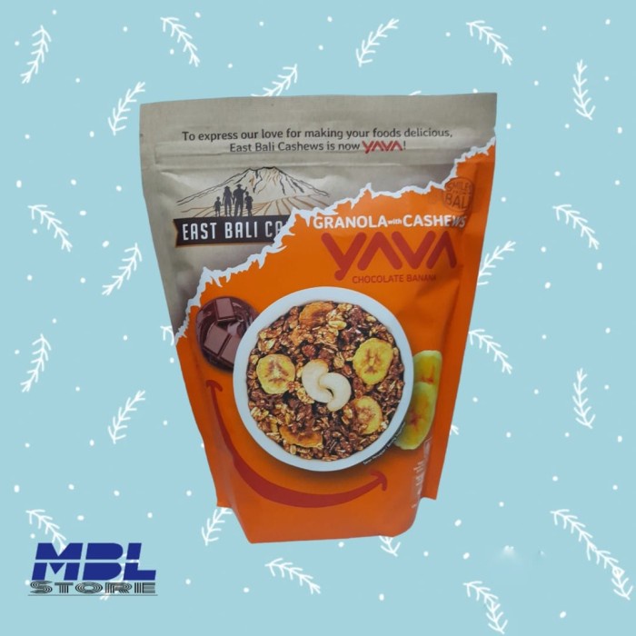 

✨PROMO✨ -East Bali Cashew Granola 400 g vegan - tropical fuit
