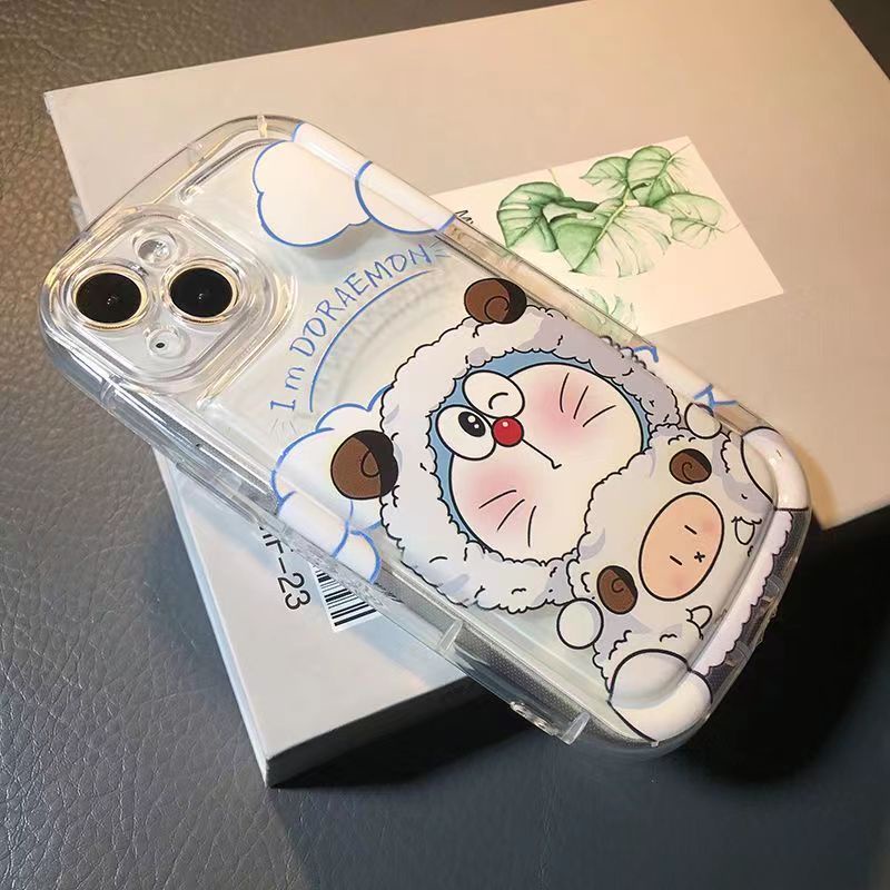 Soft Shockproof Cute Doraemon Phone Case Suitable For Samsung A30/A20/A205/A305/M10S/A32/A33/A34/A50