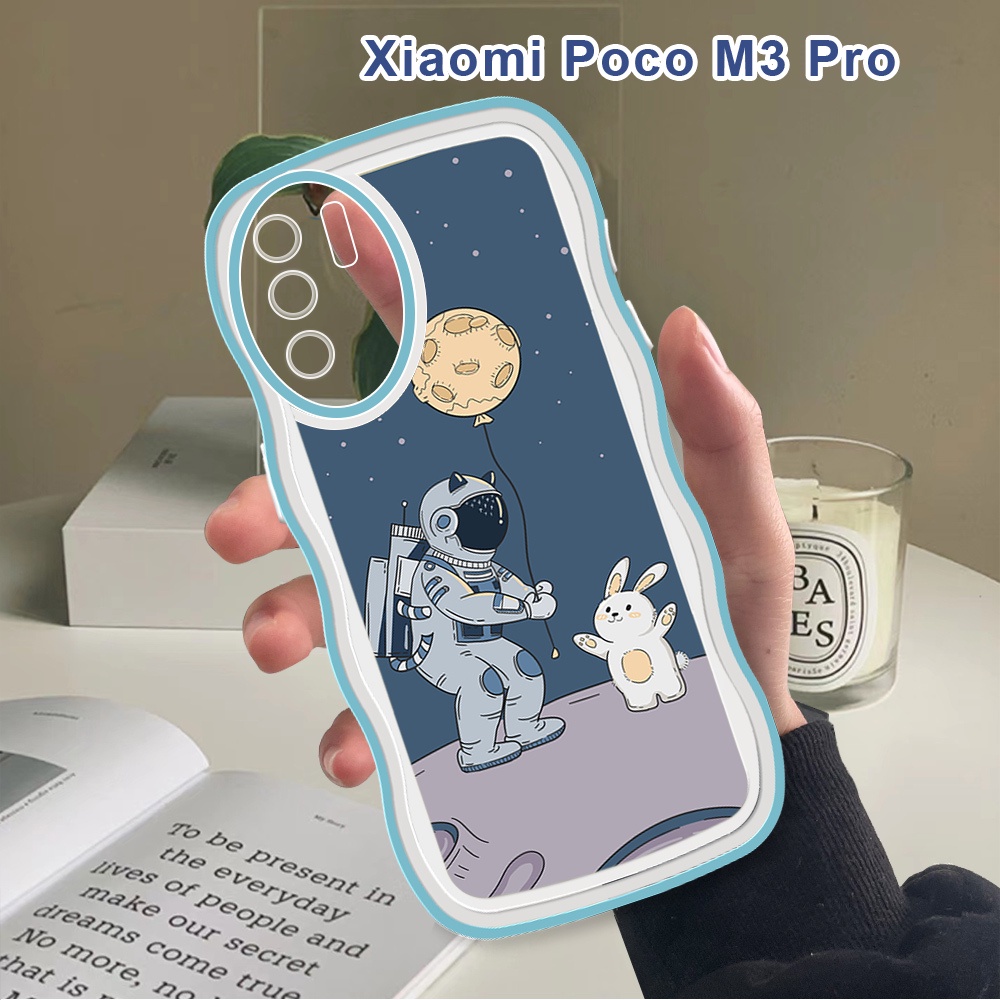 Casing Untuk Xiaomi Poco M3 Pro 4G 5G X3 Pro X3 NFC X3 GT F2 Pro Soft Case Nasa Astronaut Shockproof