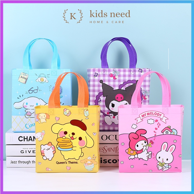 

Tas ulang tahun hadiah karakter sanrio / tas ulta cinnmoroll kuromi melody / goddie bag birthday anak snack bag / Tas Souvenir Ulang Tahun Anak