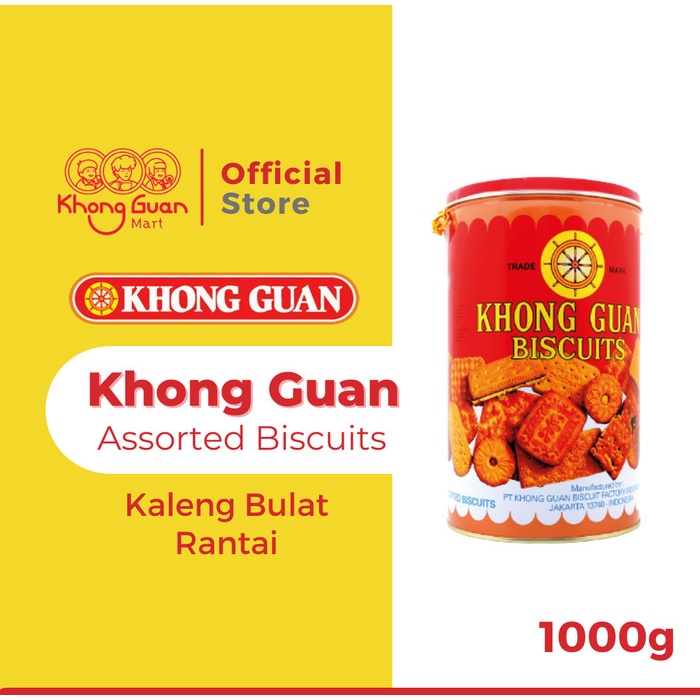 

KHONG GUAN ASS BISCUITS RED BULAT RANTAI 1000 GR