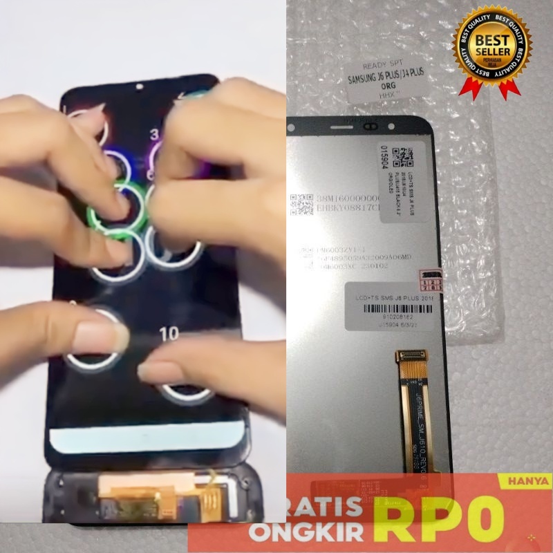 LCD SAMSUNG J4PLUS/J6PLUS J4+ J6+ 2018