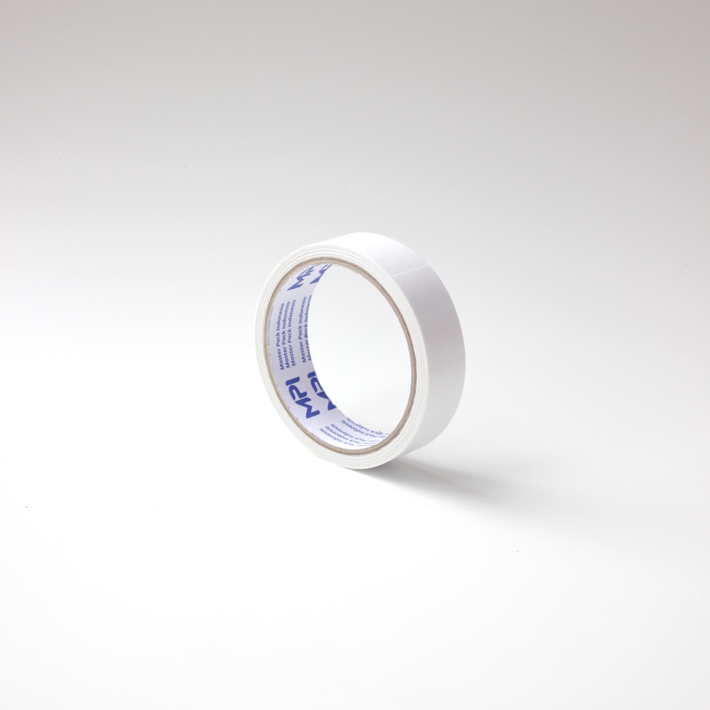 

Double Tape 24 mm 1 Inch MPI - Double Tape Kertas 24 mm 1 Inch - Master Pack Indonesia Bogor