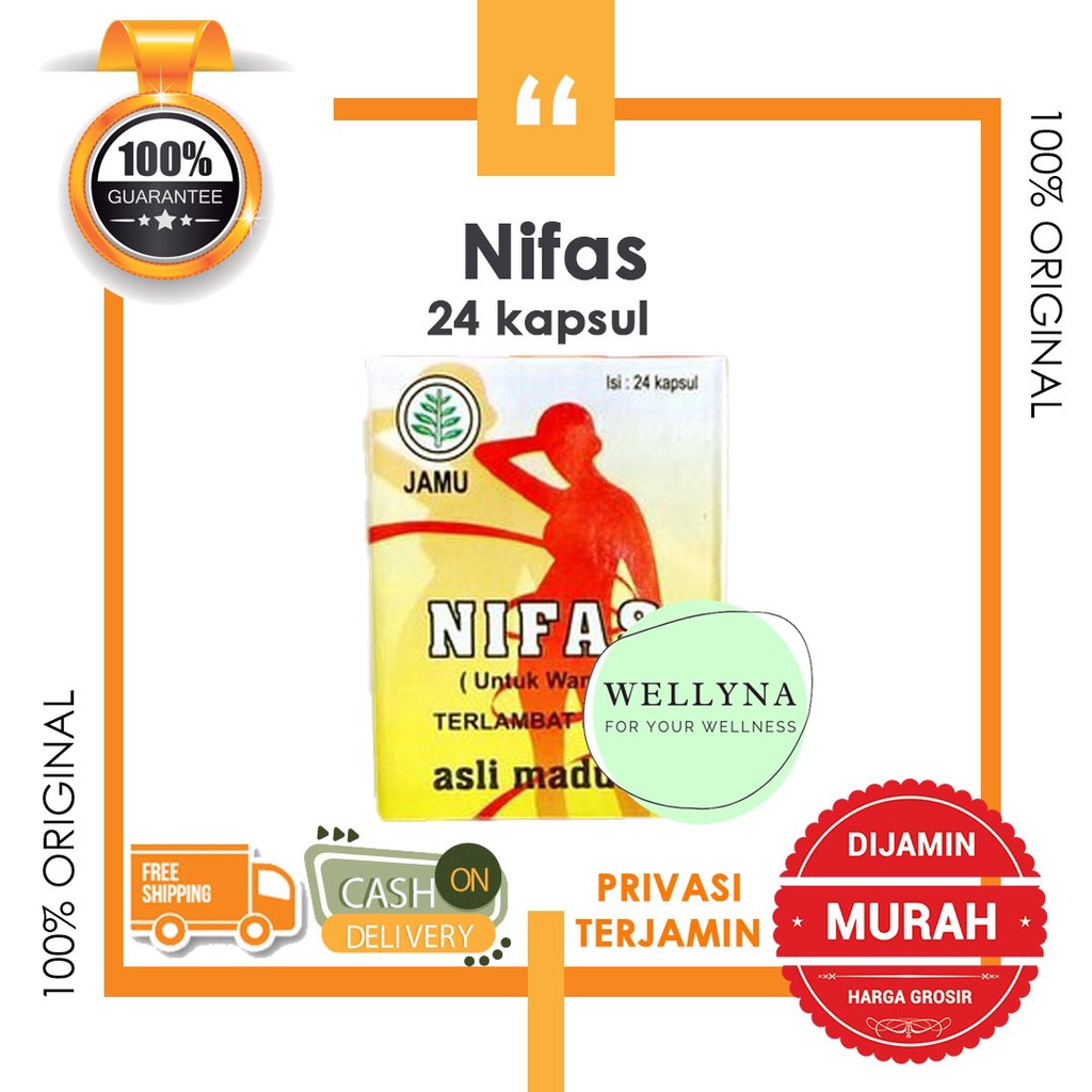 Kapsul nifas pusaka ibu madura 24 kapsul original Jamu Habis Melahirkan Obat Pasca Bersalin Lahiran 