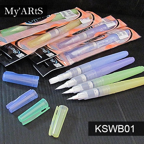 

Kuretake ZIG Waterbrush H2O Portable Kuas Cat Air Isi Ulang Water Brush Myarts