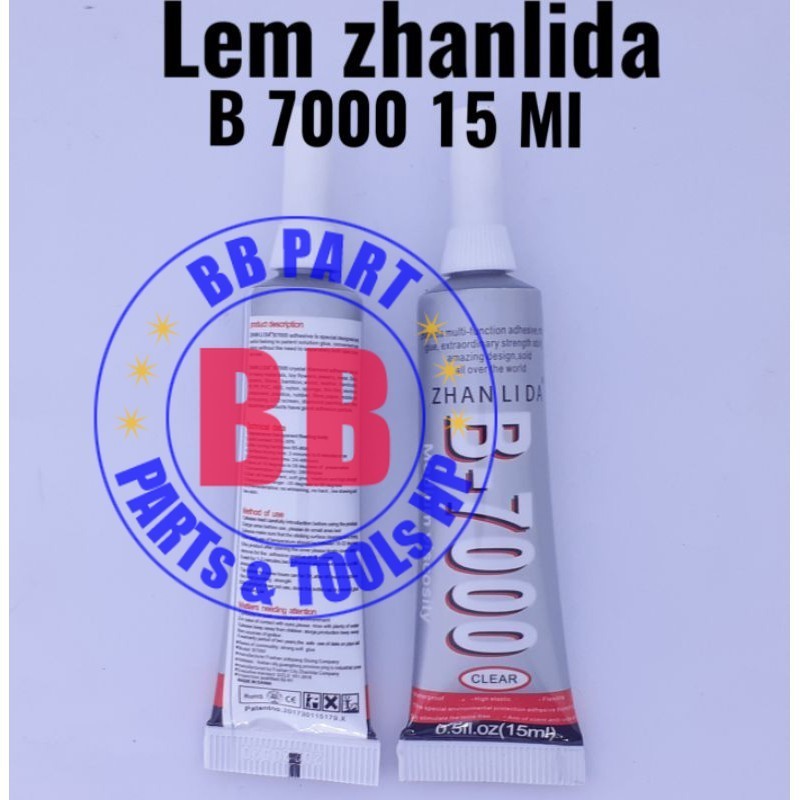 

Lem LCD Touchscreen Backdoor Original Zhan Li Da B7000 15ml Warna Bening - ZhanLiDa 15ml - BBpart