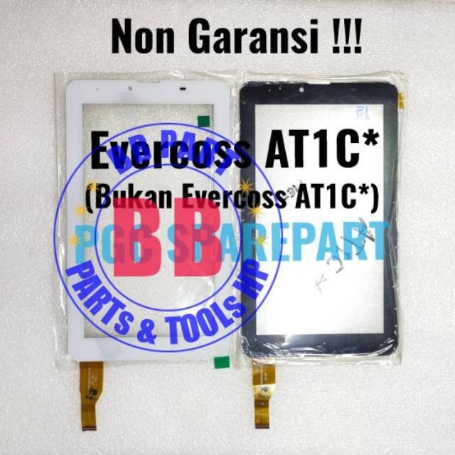 Original OEM Touchscreen Tab Evercoss AT1C* / AT1C Kutip Bintang- Tablet Cross Evercross - BBpart