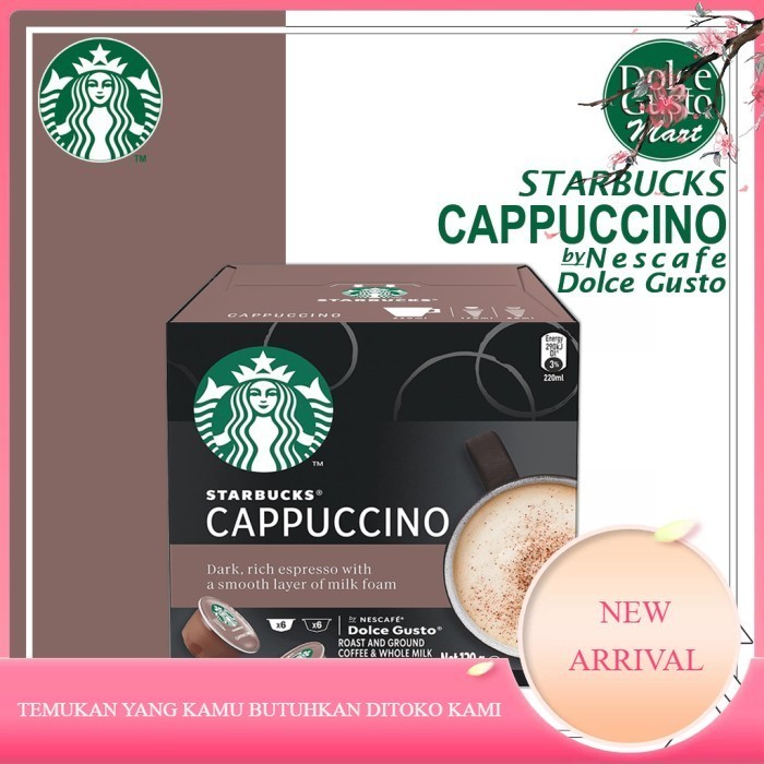 

Starbucks Capsule By Nescafe Dolce Gusto NDG Cappuccino Original