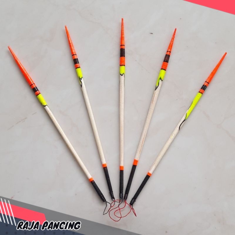 Pelampung pancing jarum motif 8cm 12cm