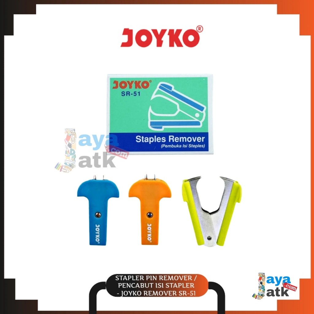 Stapler Pin Remover / Pencabut Isi Stapler - Joyko Remover SR-51
