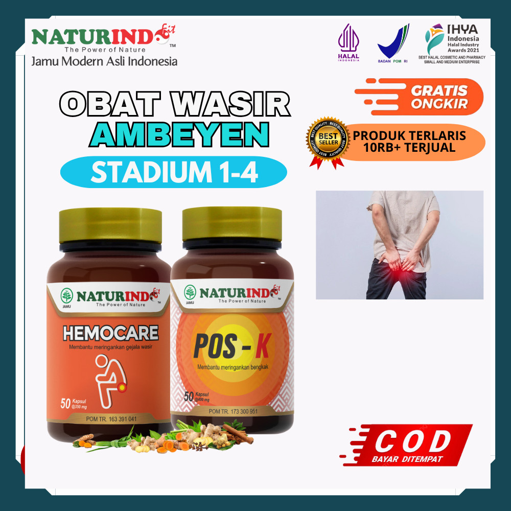 Obat Wasir Stadium 4 Ambeien Paling Ampuh Herbal Hemocare Naturindo