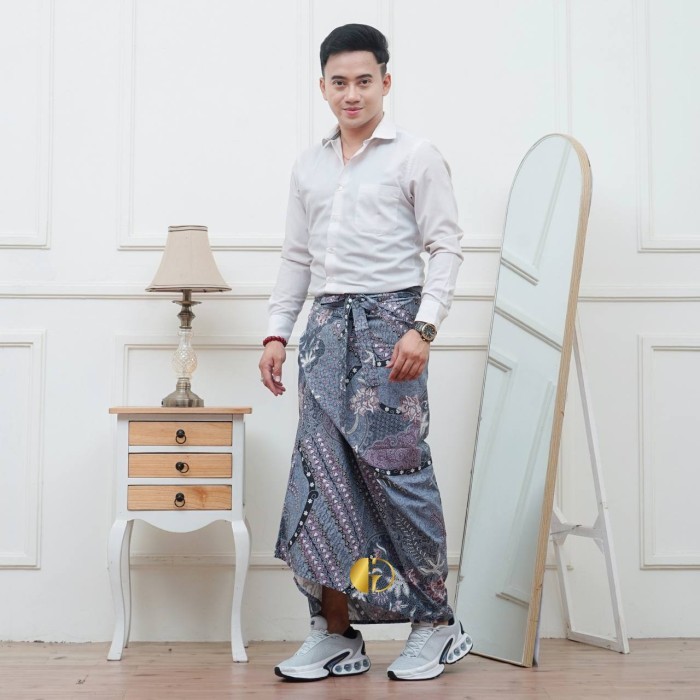 GRANITO.ID - SARUNG SRIKANDI Kawung Batik pria wanita sarung rok lilit tenun asli sumba toraja jepar