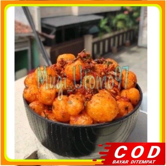 

1kg cimol kering pedas bumbu basah