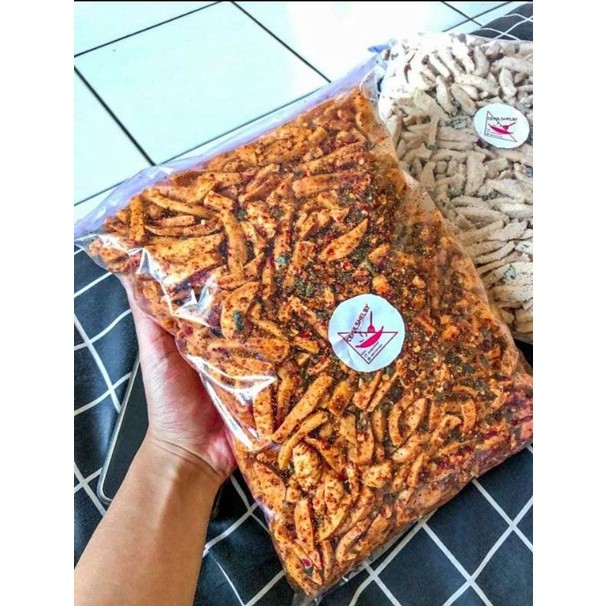 

Basreng pedas daun jeruk premium /keripik/Stik basreng/harga termurah/basreng viral/paket usaha/