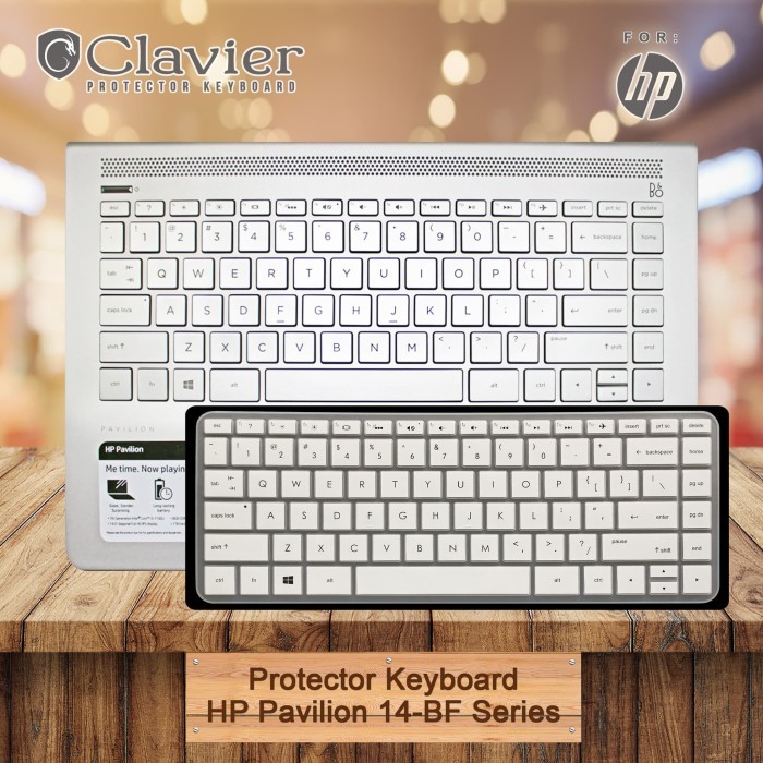 DIKAR Keyboard Protector Cover Pavilion 14-BF191TX 14-BF193TX 14-BF194TX War