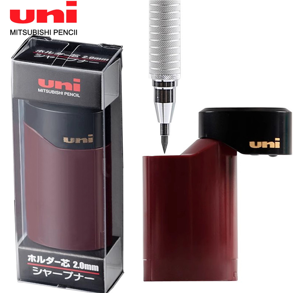 

Japan Uni Pencil Sharpener DPS-600 Sketch Pencil Special 2.0mm Lead Grinder 40x22x13mm Office Cute School Supplies Stationary