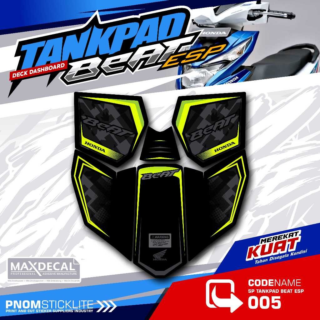 Striping Beat Pelindung Dashboard Tankpad Stiker Beat ESP 2016-2019 (Body Protektor Deck Pad )